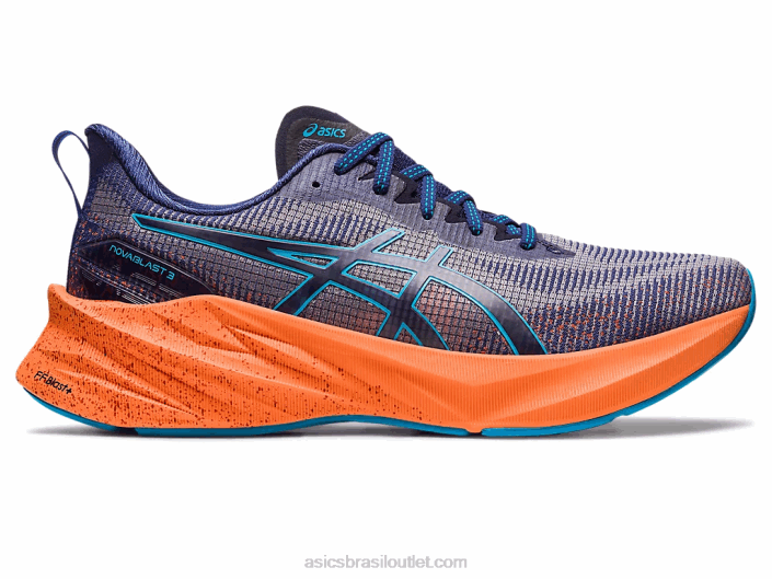 novablast 3 le 462T217 azul índigo/azul ilha Asics