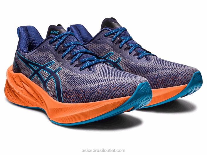 novablast 3 le 462T217 azul índigo/azul ilha Asics