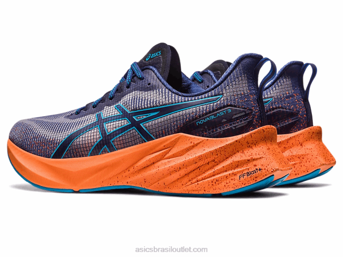 novablast 3 le 462T217 azul índigo/azul ilha Asics
