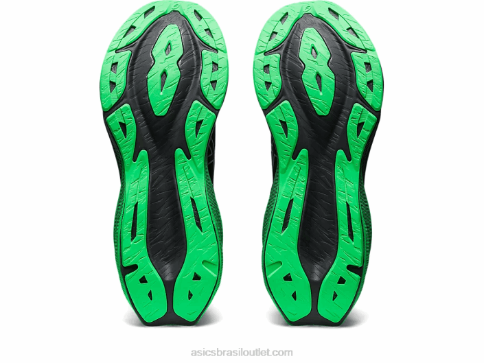 novablast 3 lite-show 462T739 folha preta/nova Asics