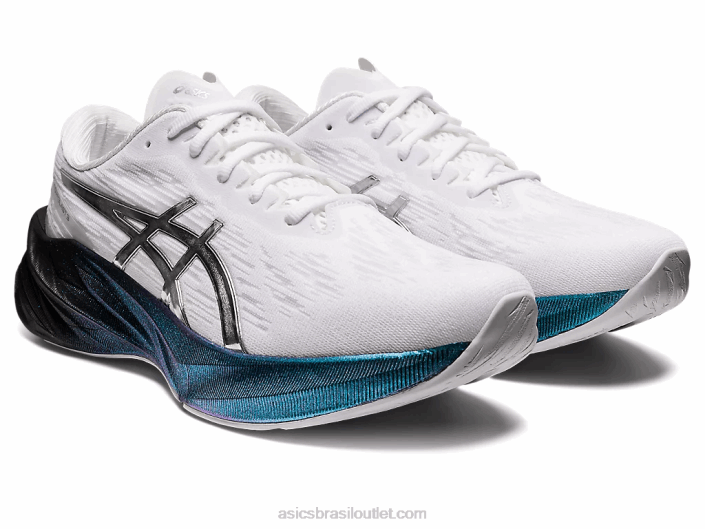 novablast 3 platina 462T948 branco/prata pura Asics