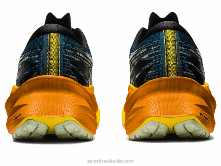 novablast 3 tr 462T421 banho de natureza/amarelo dourado Asics