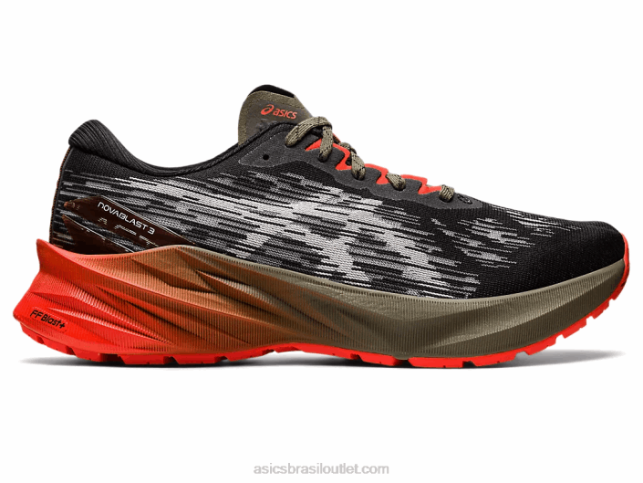 novablast 3 tr 462T970 banho de natureza/oliva Asics