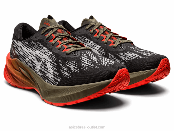 novablast 3 tr 462T970 banho de natureza/oliva Asics