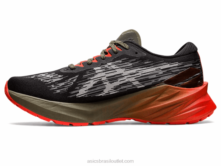 novablast 3 tr 462T970 banho de natureza/oliva Asics