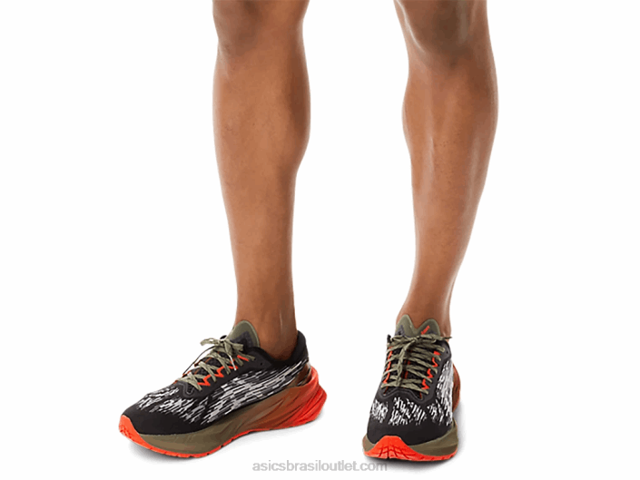 novablast 3 tr 462T970 banho de natureza/oliva Asics
