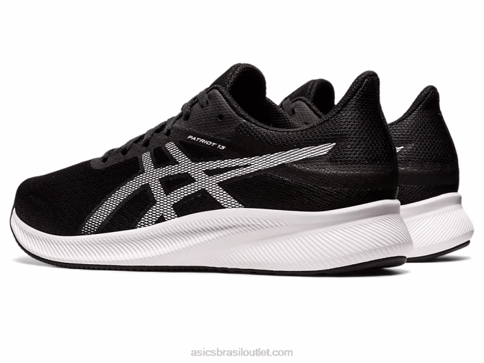 patriota 13 de largura 462T1247 Preto branco Asics