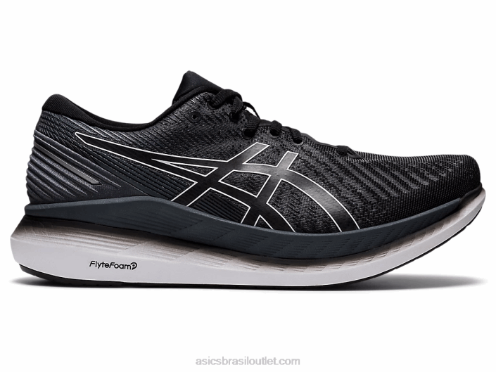 planador 2 462T1921 preto/cinza portador Asics