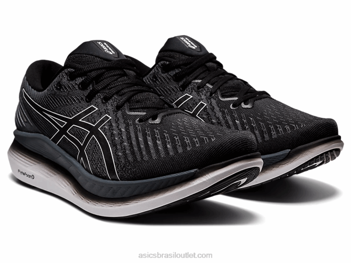 planador 2 462T1921 preto/cinza portador Asics