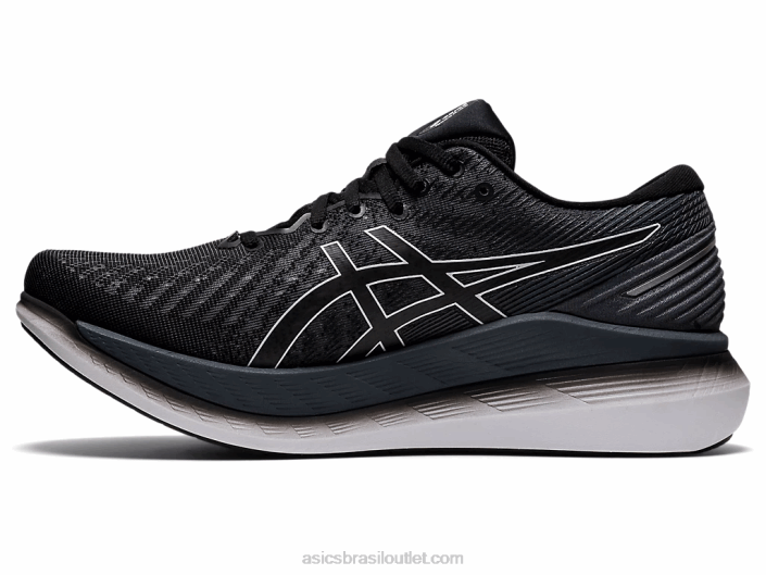 planador 2 462T1921 preto/cinza portador Asics
