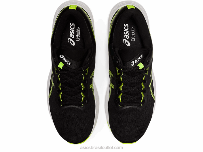 pulso de gel 13 462T1495 preto/verde perigoso Asics