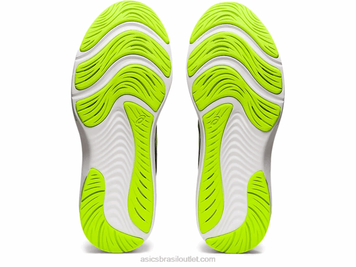 pulso de gel 13 462T1495 preto/verde perigoso Asics