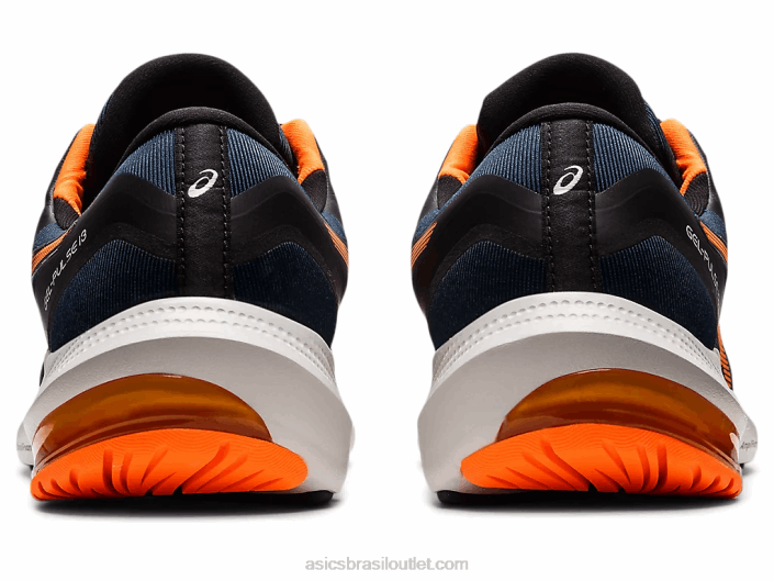 pulso de gel 13 462T1530 azul francês/laranja chocante Asics