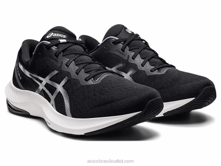 pulso de gel 13 462T1719 Preto branco Asics