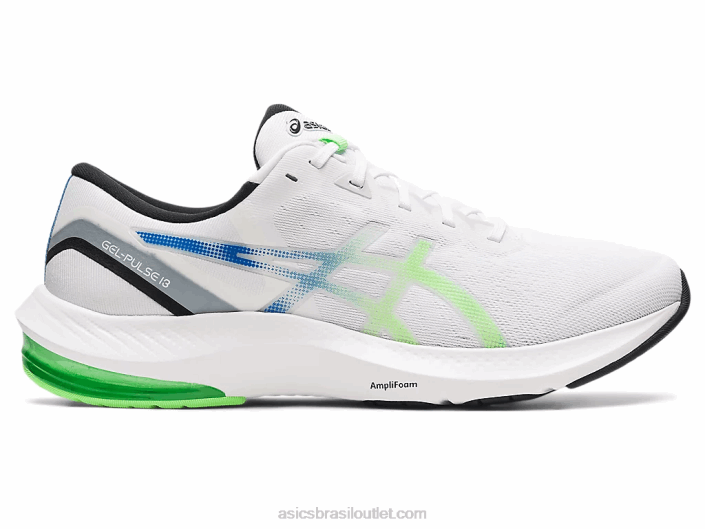 pulso de gel 13 462T1727 branco/limão brilhante Asics