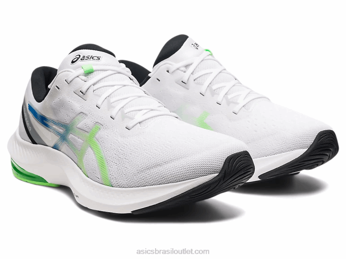 pulso de gel 13 462T1727 branco/limão brilhante Asics