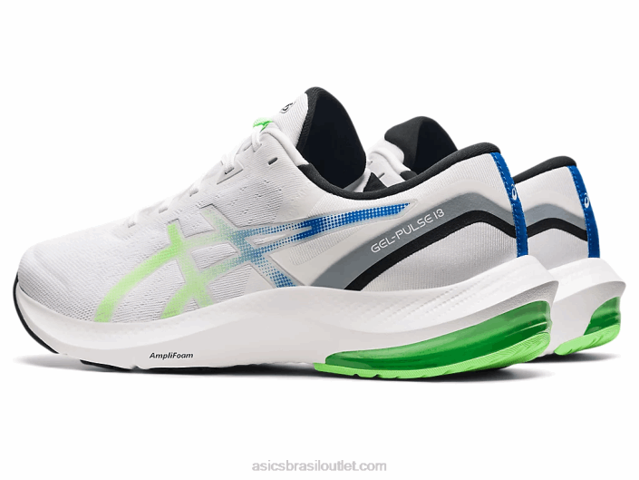pulso de gel 13 462T1727 branco/limão brilhante Asics