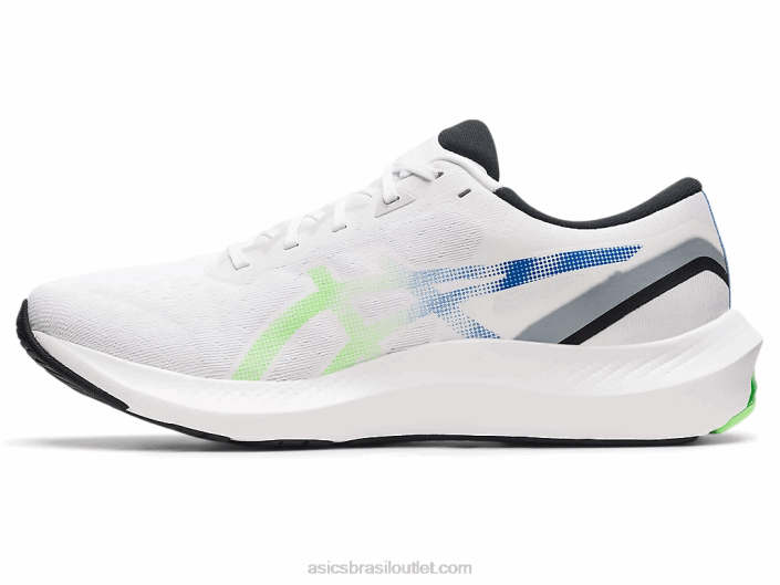 pulso de gel 13 462T1727 branco/limão brilhante Asics