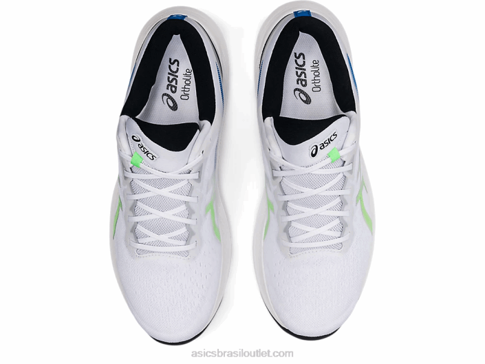 pulso de gel 13 462T1727 branco/limão brilhante Asics