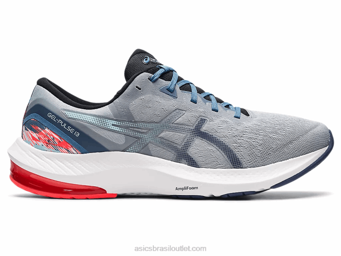 pulso de gel 13 462T1762 piemonte cinza/azul trovão Asics