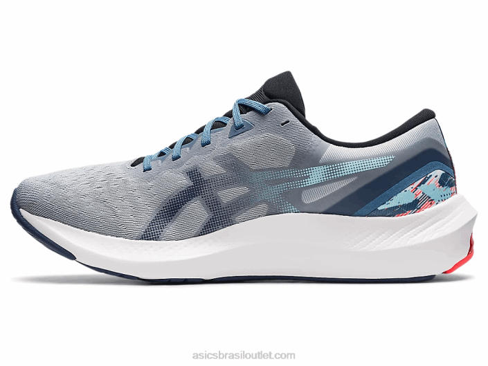 pulso de gel 13 462T1762 piemonte cinza/azul trovão Asics