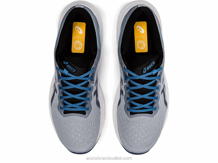 pulso de gel 13 462T1762 piemonte cinza/azul trovão Asics