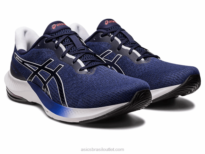 pulso de gel 14 462T418 azul índigo/branco Asics