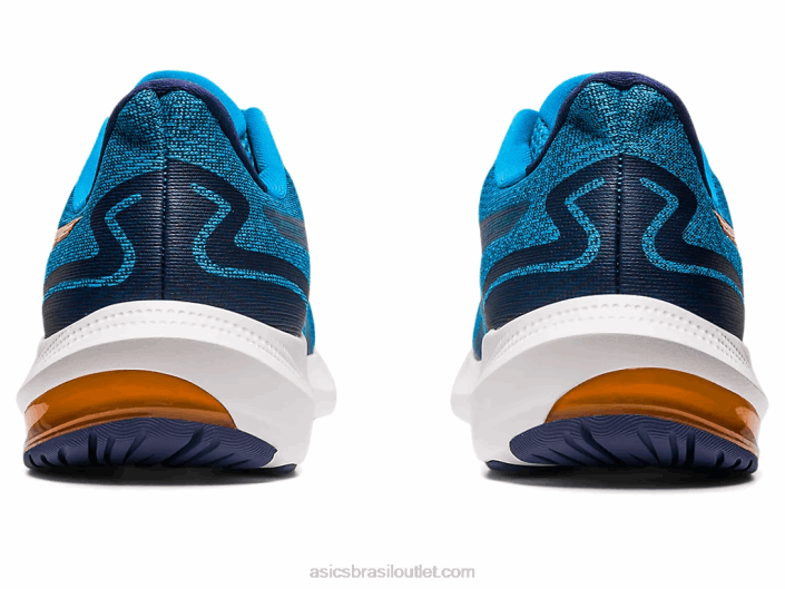 pulso de gel 14 462T437 ilha azul/sol pêssego Asics