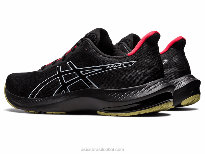 pulso de gel 14 462T460 céu preto Asics