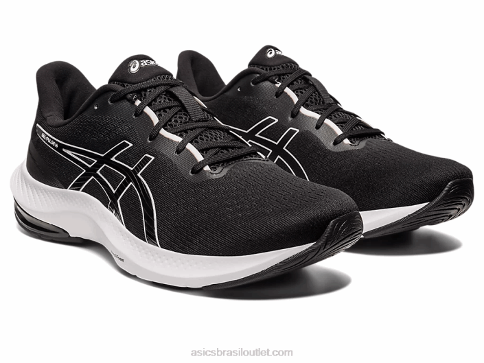 pulso de gel 14 462T468 Preto branco Asics