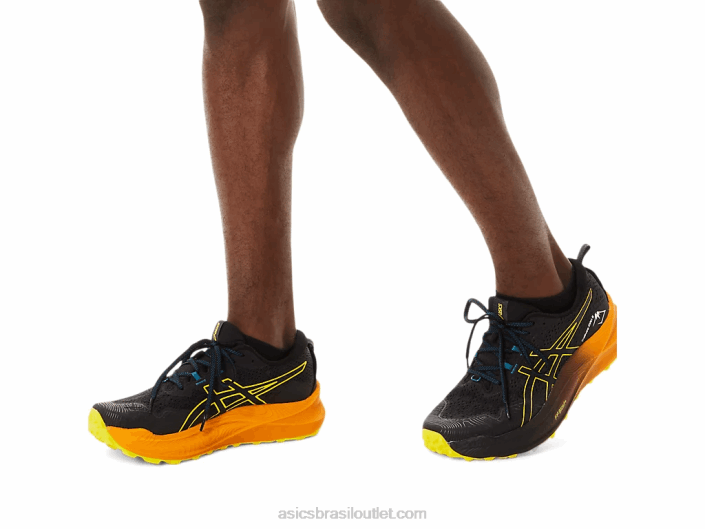 trabuco max 2 462T188 preto/amarelo dourado Asics