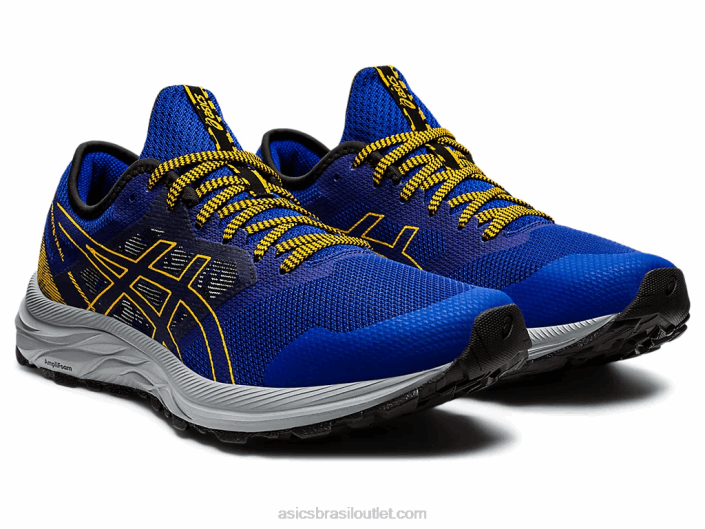 trilha de excitação de gel 462T1722 azul monaco/girassol Asics