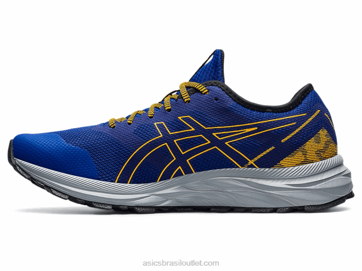 trilha de excitação de gel 462T1722 azul monaco/girassol Asics
