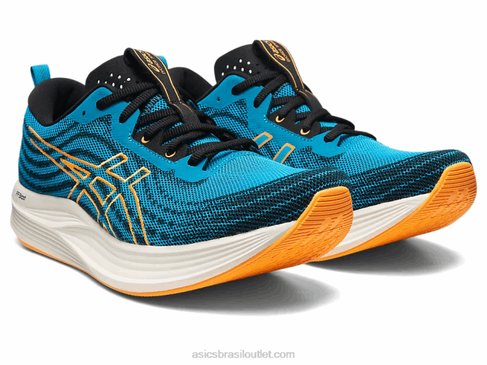 velocidade de evolução 462T522 ilha azul/laranja pop Asics