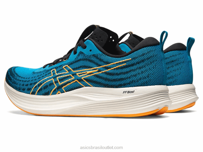 velocidade de evolução 462T522 ilha azul/laranja pop Asics