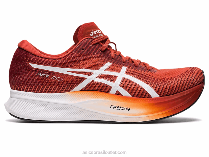 velocidade mágica 2 462T247 latte de especiarias/branco Asics