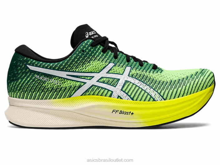 velocidade mágica 2 462T740 segurança amarelo/branco Asics
