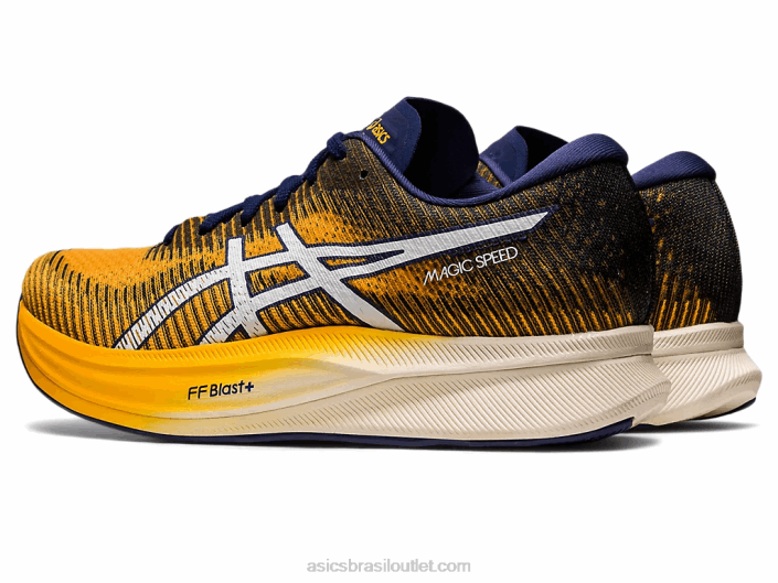 velocidade mágica 2 462T829 âmbar/branco Asics
