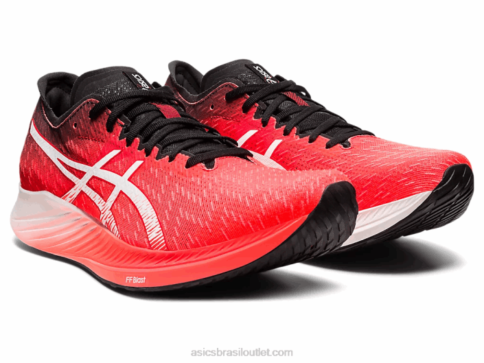 velocidade mágica 462T1900 nascer do sol vermelho/branco Asics