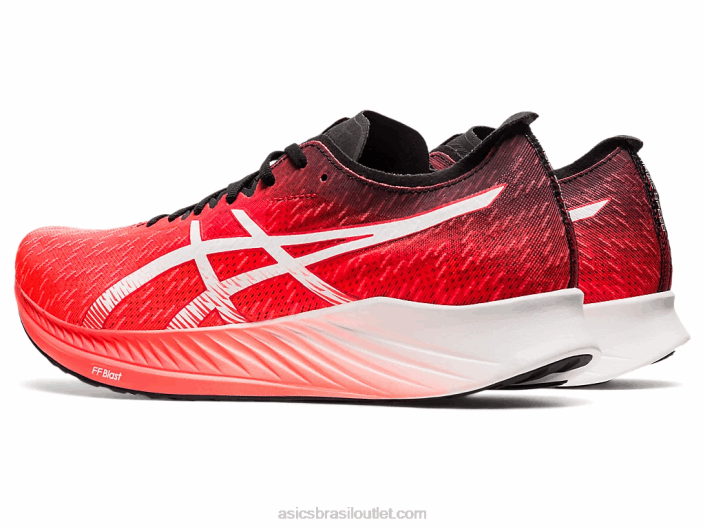 velocidade mágica 462T1900 nascer do sol vermelho/branco Asics