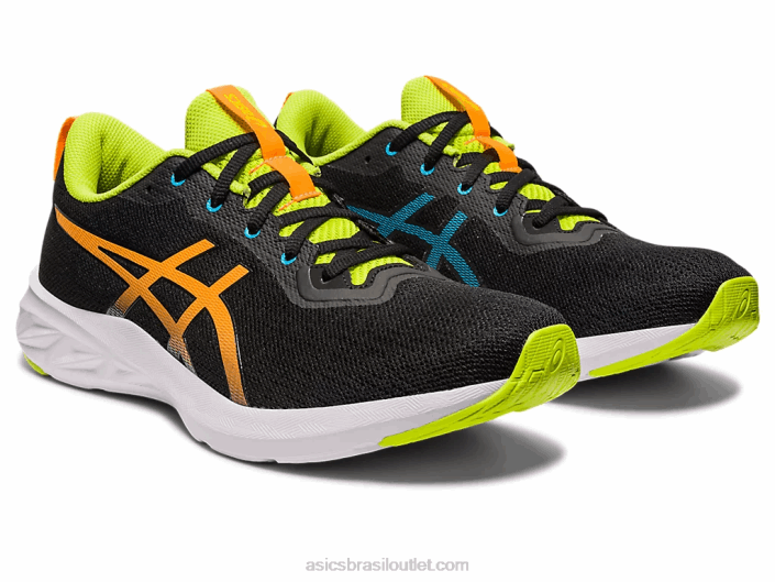 versablast 2 462T283 pop preto/laranja Asics