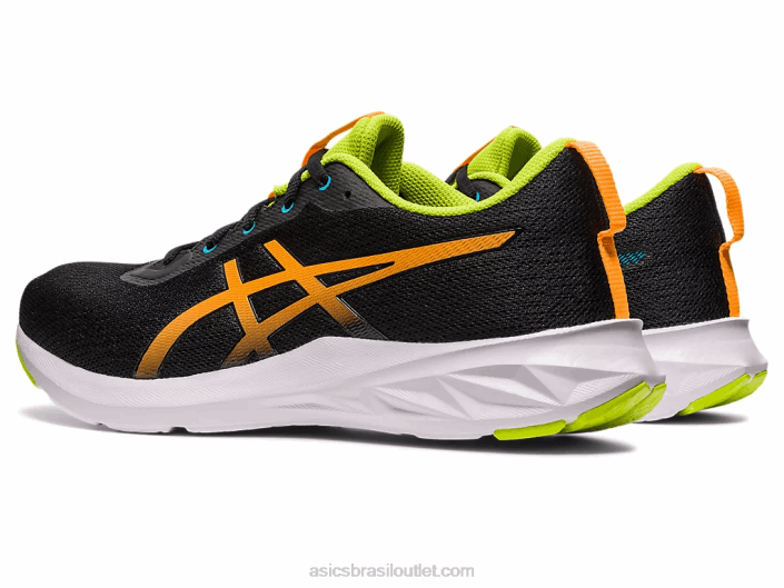 versablast 2 462T283 pop preto/laranja Asics
