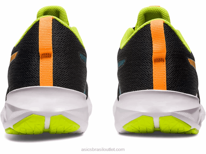 versablast 2 462T283 pop preto/laranja Asics