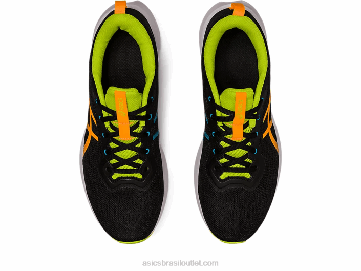 versablast 2 462T283 pop preto/laranja Asics