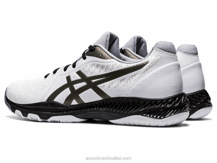 netburner balístico ff 2 462T1872 branco/metálico Asics