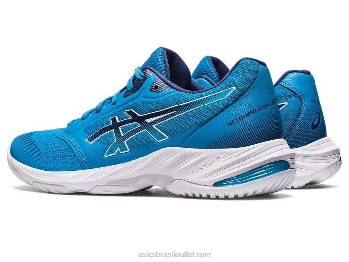 netburner balístico ff 3 462T531 ilha azul/azul índigo Asics