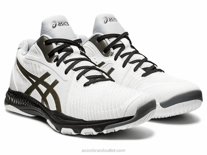 netburner balístico ff mt 2 462T2066 branco/metálico Asics