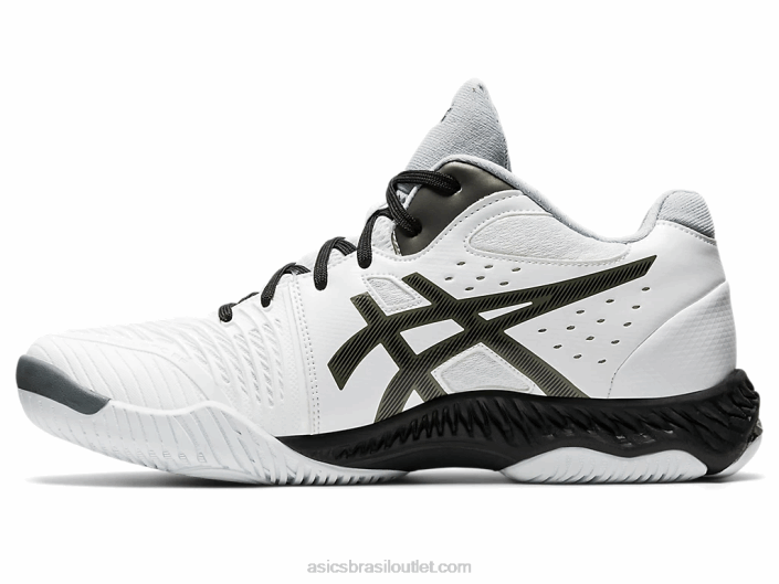 netburner balístico ff mt 2 462T2066 branco/metálico Asics