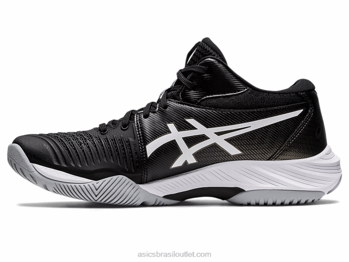 netburner balístico ff mt 3 462T1030 Preto branco Asics