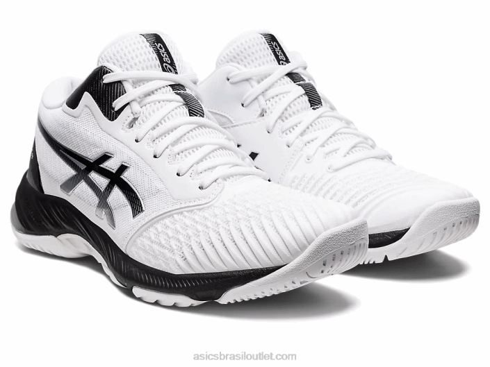 netburner balístico ff mt 3 462T1087 Branco preto Asics